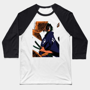 Blue Eye Samurai Baseball T-Shirt